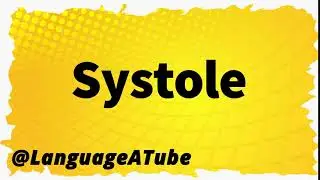 Systole Pronunciation ⚡️ How To Pronounce Systole!