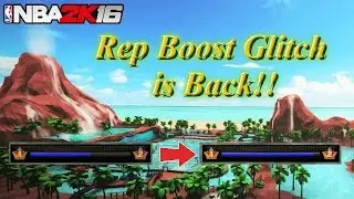 Rep Boost Glitch!! - NBA 2K16 MyPark