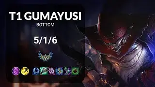 T1 Gumayusi Ziggs vs Miss Fortune BOTTOM - KR  Patch 14.17