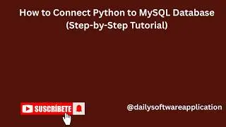 How to Connect Python to MySQL Database (Step-by-Step Tutorial)