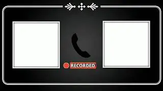 Voice Call Recording Video Green Screen Template   Phone Call Recording   mobile call Green Screen
