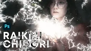 Chidori Lightning in Real life • Photoshop Senpai | Naruto Shippuden