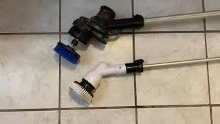 weedeater made into Electric Spin Scrubber(1.0)