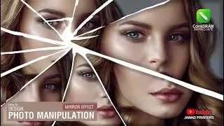 Photo Manipulation - Mirror Effect in CorelDraw | 