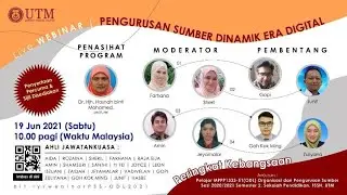 WEBINAR 'PENGURUSAN SUMBER DINAMIK ERA DIGITAL' (KEBANGSAAN) - ANJURAN PELAJAR MPPP1333 (Seksyen 51)