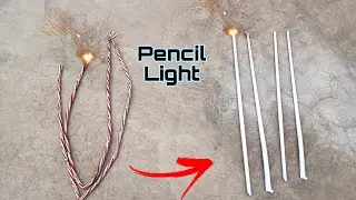How to make amazing pencil cracker at home | Homemade pencil light cracker | DIY crackers