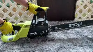Ryobi Battery Chainsaw - Instructions, Testing and Unbiased Review (RY 40580) 18" bar 5.0 AH 40V