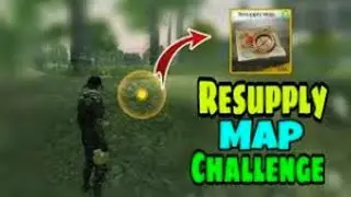 ONLY RESUPPLY MAP(TREASURE MAP) CHALLENGE TURNS INTO FAMAS CHALLENGE GOES WRONG WATCH TILL END😥😥