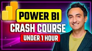 Learn Power BI FAST – Full Beginner Crash Course (1 Hour)