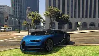 Showinig off my Bugatti Chiron @ GTA 5