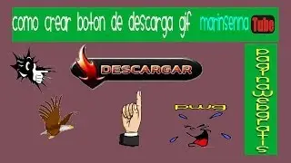 crea tu boton de descarga animado gif para tu pwg