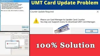 Fix All UMT Error | Missing Smart Card/ Please use UMT Card Manager |ERROR Guru (TAMIL) 