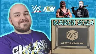 Opening the March 2024 WRESTLECRATE UK Subscription Mystery Box