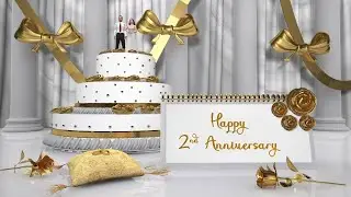 Sadiya and Salman | Happy 2nd Anniversary Wishes Video | (09-DECEMBER-2024) #anniversary #wishes