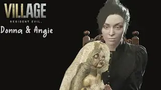 Donna Beneviento & Angie Facial Animations in Model Viewer - Resident Evil 8 Mod