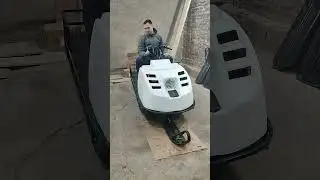 Как заводить 2ух гусеничный снегоход 4ТД lifan 29 л.с.