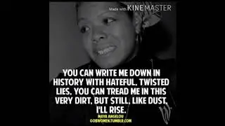 still i rise of Maya Angelo