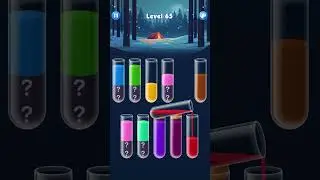 Water Sort & Help The Girl Level 65 #CorianderGaming