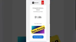 Daily Earning adobestock contributor #contributor #microstocker #microstock