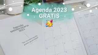 ✨️ Agenda 2023 GRATIS para imprimir +  Agenda digital 🥳 | #agenda #2023