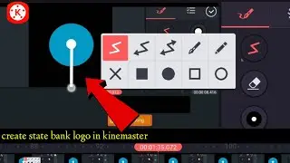 State bank's logo in Kinemaster