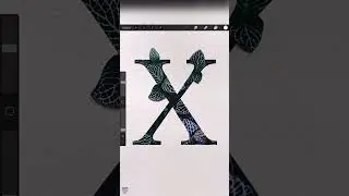Only 7% Talent - Paper Cut-Out Trick in Procreate #shorts #viral #artwithflo