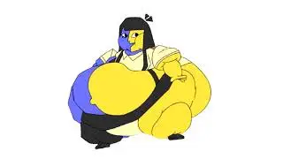 ENA VS FAT ENA - FNF Animation