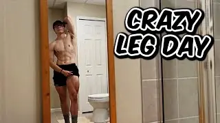 CRAZY Leg Day Workout | The BULK Ep 33