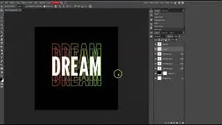 Simle Typography Effect in Photopea l Photopea tutorial