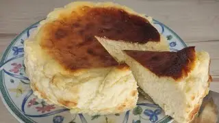 Tarta de queso muy cremosa "La viña". Fácil y rápida 😋