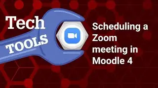 RETIRED: Scheduling a Zoom meeting in Moodle 4