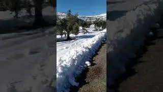 Kilis Kürt Dağında Kar...