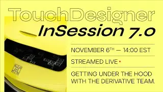 TouchDesigner InSession with Manuel Mitasch and Ben Kuper - November 6th 2020