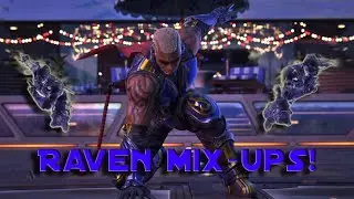 Tekken 8: This is how you MIX IT UP with RAVEN...Gameplay Highlights!