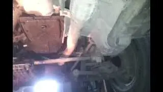 Chevy Niva gearbox removal
