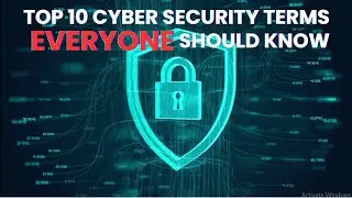 Top 10 Cybersecurity Terms You Should Know | Cybersecurity Terminologies | AdaptiVids