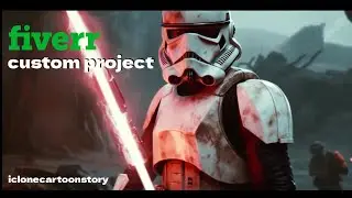 StarWarsDuel, Unreal Engine 5, iClone 8.