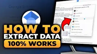 How To Extract Data From Google Scholar (FAST & EASY) | 100% WORKS | NO Yapping, To The Point!