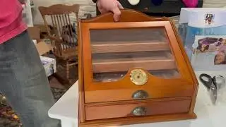 Introducing the Marvero Large Cigar Humidor by Social Influencer Mike Smith
