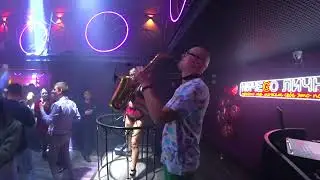 Mr Saxobeat - Клуб Ничего личного - Сергиев Посад - Девушка Го-Го и Саксофонист Да-Да