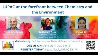 IUPAC at the forefront between Chemistry and the Environment