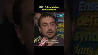 1997 : Philippe Martinez sans moustache #INA #Shorts