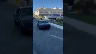 Pontiac Firebird Trans-Am V8 El coche fantastico en el puerto de Estepona #shorts