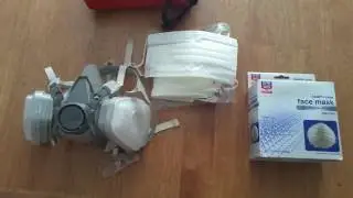 Face masks dust dirt smoke Bob GHB survivalist