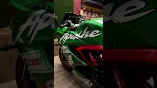 TVS APACHE RR310 CASTROL LIVERY. #wraping #rehancustoms #ytshorts #automobile #modifiedbike