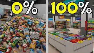 Я прошел Supermarket Chaos на 100% собрав 4668 товаров!