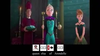 Frozen UPL  part 6  Elsa's Coronation  HD