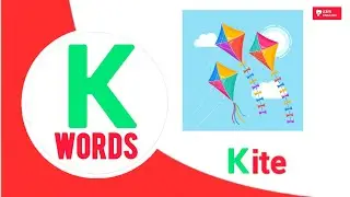 Words Starting With K - Learn Words that Start with K Sound #kids