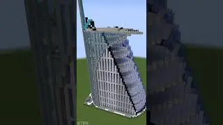 Marvel Avengers Tower | #minecraft #shorts