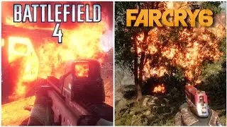 Battlefield 4 Destroyed Far Cry 6 | Detailed Comparison